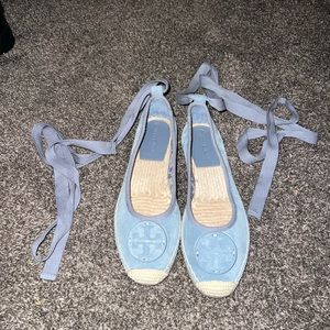 Tory Burch Minnie Espadrille lace up